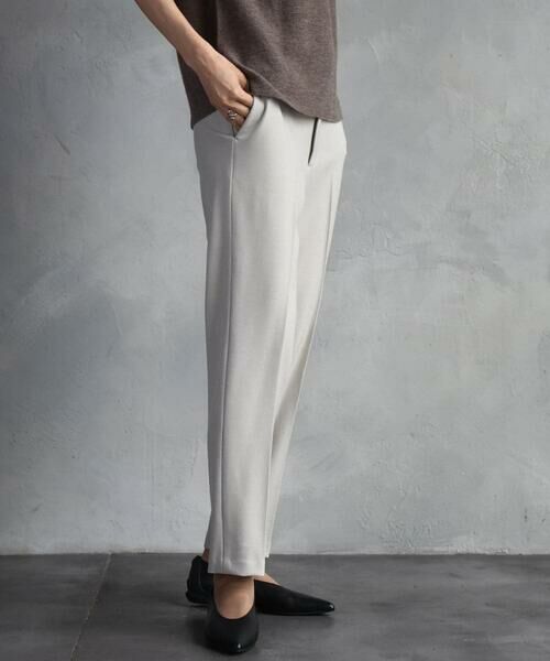 Maison de CINQ / メゾン ドゥ サンク その他パンツ | [小さいサイズ]［定番人気/新色追加］裏起毛ワイドクロップドパンツ(機能素材) | 詳細3