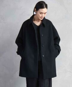 Maison de CINQ / メゾン ドゥ サンク ステンカラーコート | [小さいサイズ]スーパー100sウールステンカラーコート