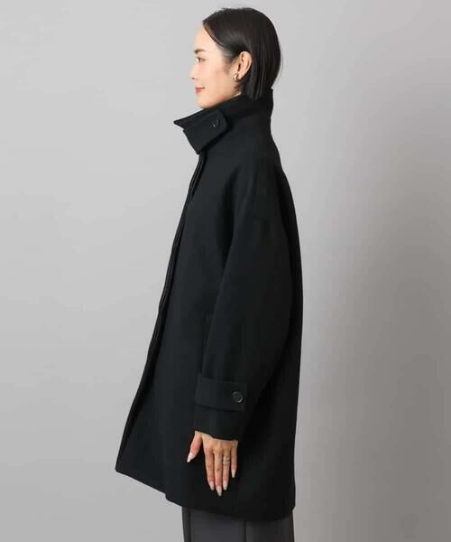 Maison de CINQ / メゾン ドゥ サンク ステンカラーコート | [小さいサイズ]スーパー100sウールステンカラーコート | 詳細18