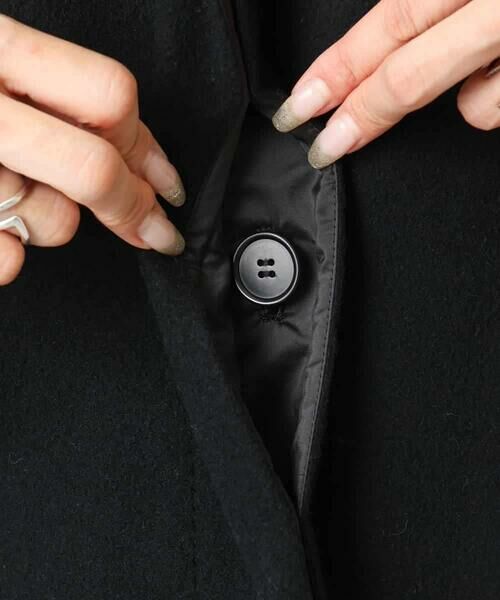 Maison de CINQ / メゾン ドゥ サンク ステンカラーコート | [小さいサイズ]スーパー100sウールステンカラーコート | 詳細24