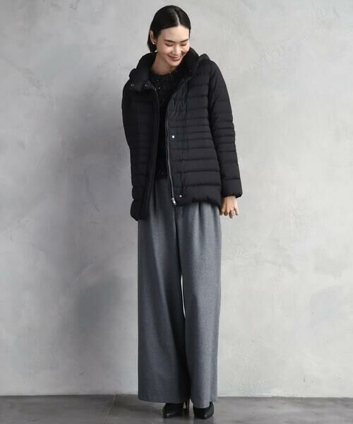 Maison de CINQ / メゾン ドゥ サンク ダウンジャケット・ベスト | [小さいサイズ][定番人気]2WAYストレッチダウンジャケット | 詳細24