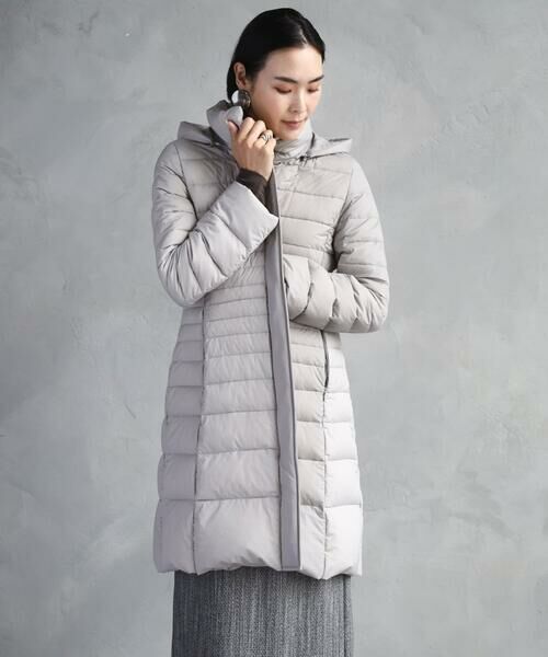 Maison de CINQ / メゾン ドゥ サンク その他アウター | [小さいサイズ][定番人気]2WAYストレッチダウンミドルコート | 詳細2