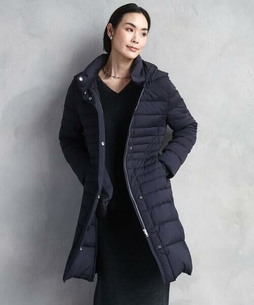 Maison de CINQ / メゾン ドゥ サンク その他アウター | [小さいサイズ][定番人気]2WAYストレッチダウンミドルコート | 詳細6