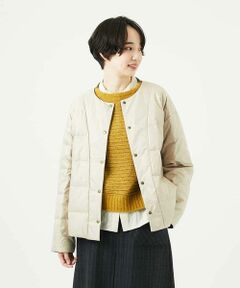 Maison de CINQ / メゾン ドゥ サンク ダウンジャケット・ベスト | ソフトタフタリバーシブルダウン　