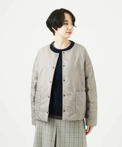 Maison de CINQ / メゾン ドゥ サンク ダウンジャケット・ベスト | ソフトタフタリバーシブルダウン　 | 詳細16