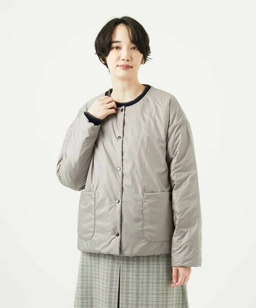 Maison de CINQ / メゾン ドゥ サンク ダウンジャケット・ベスト | ソフトタフタリバーシブルダウン　 | 詳細19