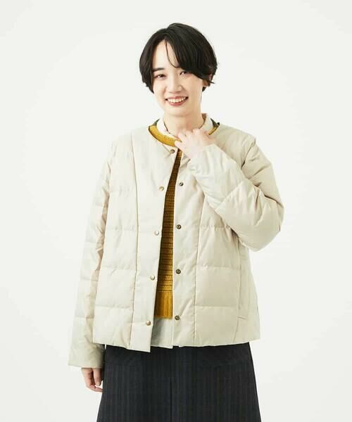 Maison de CINQ / メゾン ドゥ サンク ダウンジャケット・ベスト | ソフトタフタリバーシブルダウン　 | 詳細20