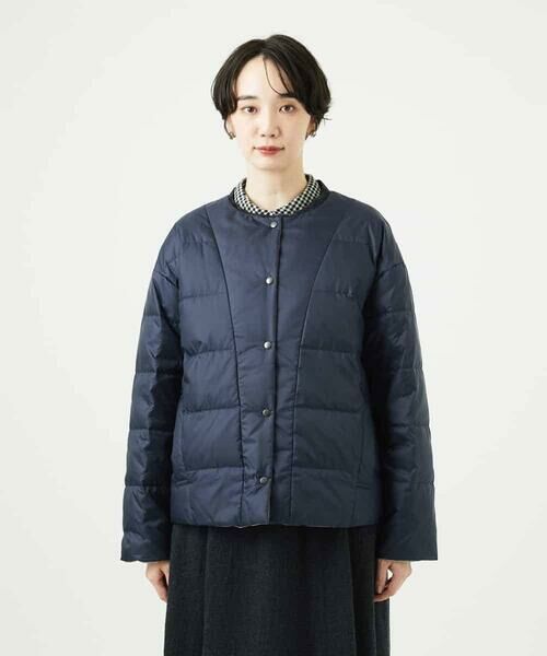 Maison de CINQ / メゾン ドゥ サンク ダウンジャケット・ベスト | ソフトタフタリバーシブルダウン　 | 詳細23