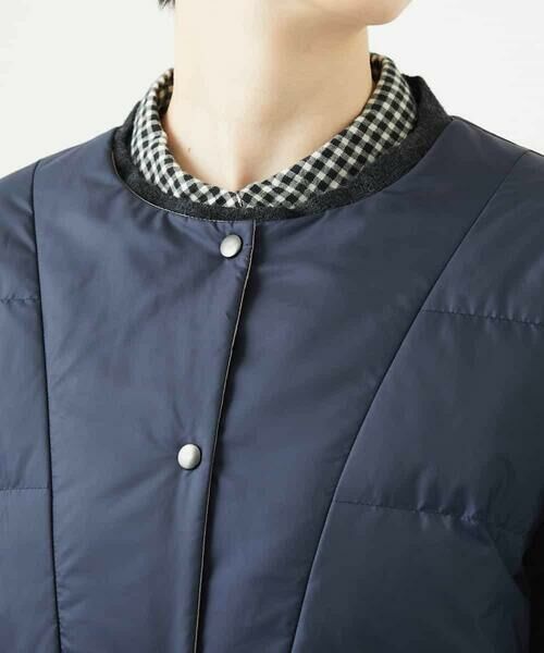 Maison de CINQ / メゾン ドゥ サンク ダウンジャケット・ベスト | ソフトタフタリバーシブルダウン　 | 詳細26