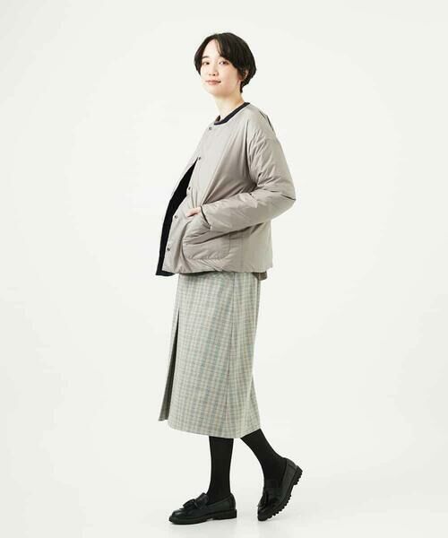 Maison de CINQ / メゾン ドゥ サンク ダウンジャケット・ベスト | ソフトタフタリバーシブルダウン　 | 詳細4