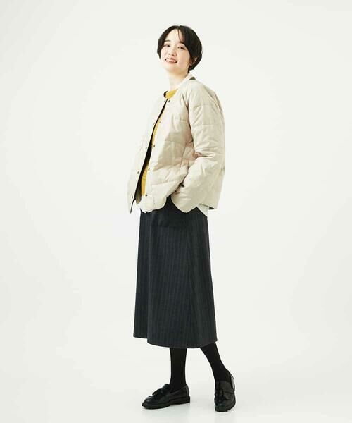 Maison de CINQ / メゾン ドゥ サンク ダウンジャケット・ベスト | ソフトタフタリバーシブルダウン　 | 詳細6