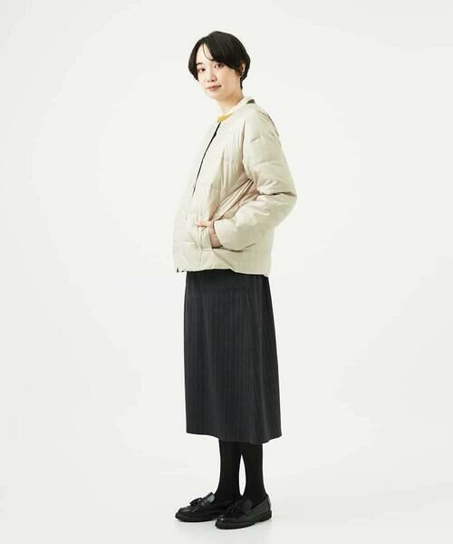 Maison de CINQ / メゾン ドゥ サンク ダウンジャケット・ベスト | ソフトタフタリバーシブルダウン　 | 詳細7