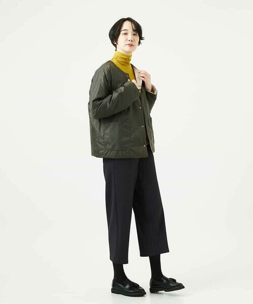 Maison de CINQ / メゾン ドゥ サンク ダウンジャケット・ベスト | ソフトタフタリバーシブルダウン　 | 詳細9