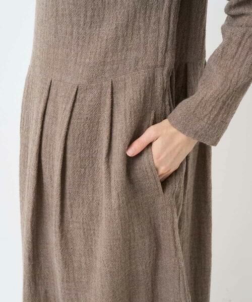 Maison de CINQ / メゾン ドゥ サンク ロング・マキシ丈ワンピース | リファインガーゼワンピース | 詳細1