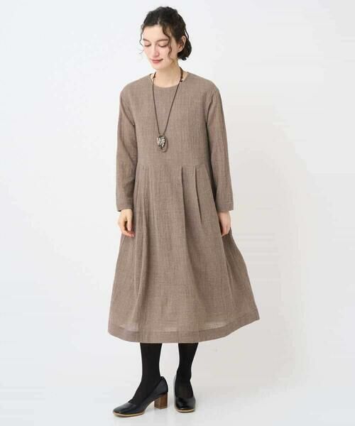 Maison de CINQ / メゾン ドゥ サンク ロング・マキシ丈ワンピース | リファインガーゼワンピース | 詳細12