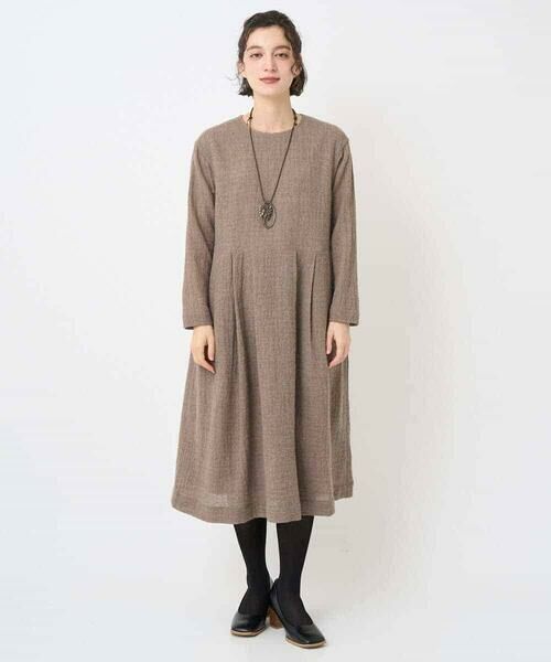 Maison de CINQ / メゾン ドゥ サンク ロング・マキシ丈ワンピース | リファインガーゼワンピース | 詳細13