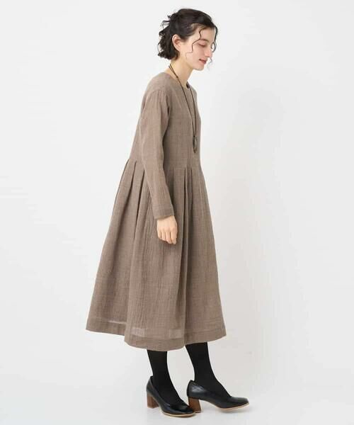 Maison de CINQ / メゾン ドゥ サンク ロング・マキシ丈ワンピース | リファインガーゼワンピース | 詳細14