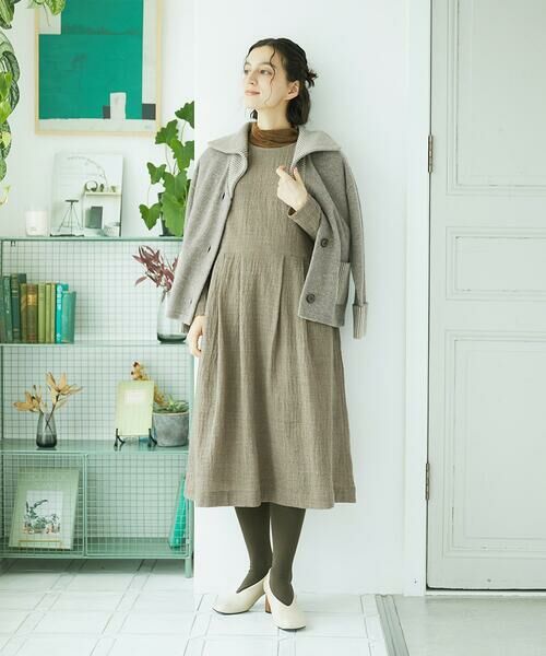 Maison de CINQ / メゾン ドゥ サンク ロング・マキシ丈ワンピース | リファインガーゼワンピース | 詳細8