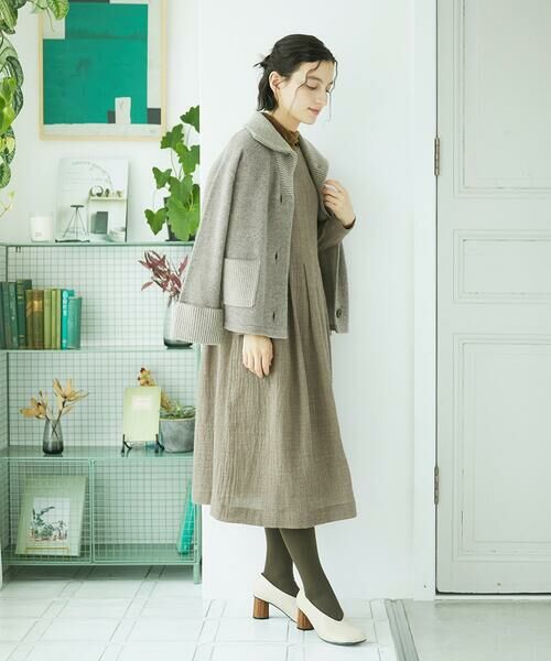 Maison de CINQ / メゾン ドゥ サンク ロング・マキシ丈ワンピース | リファインガーゼワンピース | 詳細9