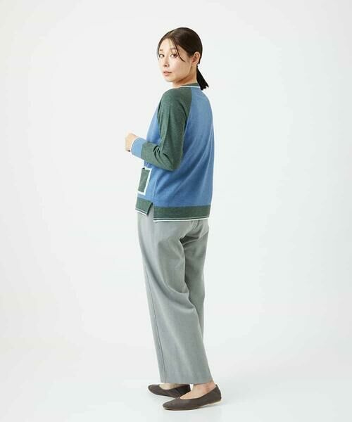Maison de CINQ / メゾン ドゥ サンク ニット・セーター | バイカラーポケットデザインニット | 詳細12