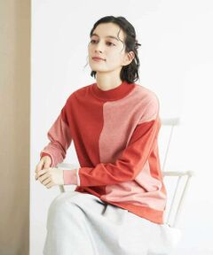 Maison de CINQ / メゾン ドゥ サンク ニット・セーター | バイカラーニット