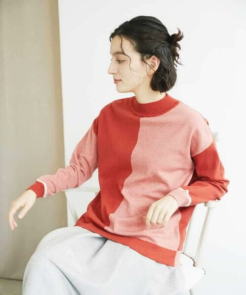 Maison de CINQ / メゾン ドゥ サンク ニット・セーター | バイカラーニット | 詳細16