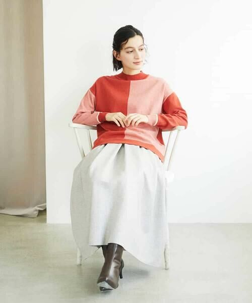 Maison de CINQ / メゾン ドゥ サンク ニット・セーター | バイカラーニット | 詳細9