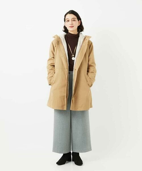 Maison de CINQ / メゾン ドゥ サンク その他アウター | ボアライナー付き4wayコート | 詳細14