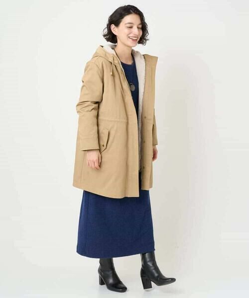 Maison de CINQ / メゾン ドゥ サンク その他アウター | ボアライナー付き4wayコート | 詳細18