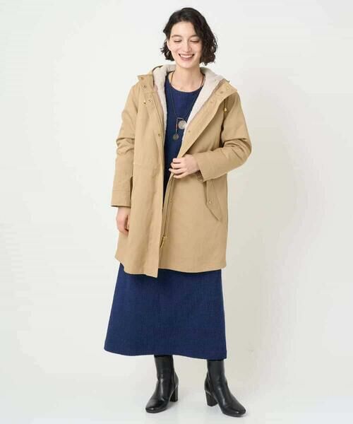 Maison de CINQ / メゾン ドゥ サンク その他アウター | ボアライナー付き4wayコート | 詳細19