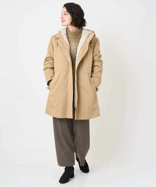 Maison de CINQ / メゾン ドゥ サンク その他アウター | ボアライナー付き4wayコート | 詳細21