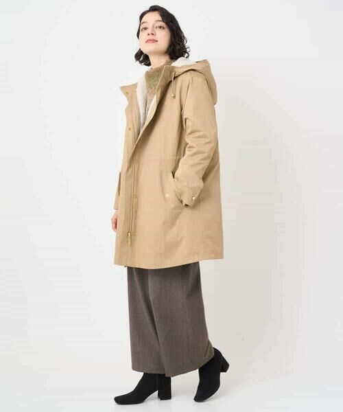 Maison de CINQ / メゾン ドゥ サンク その他アウター | ボアライナー付き4wayコート | 詳細23