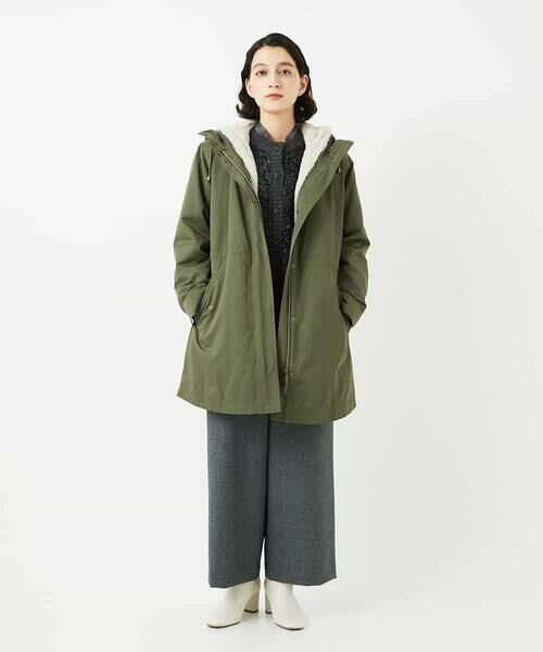 Maison de CINQ / メゾン ドゥ サンク その他アウター | ボアライナー付き4wayコート | 詳細26
