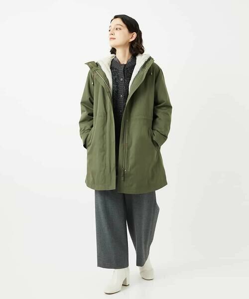 Maison de CINQ / メゾン ドゥ サンク その他アウター | ボアライナー付き4wayコート | 詳細27