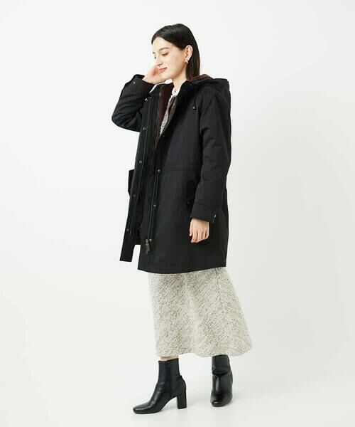 Maison de CINQ / メゾン ドゥ サンク その他アウター | ボアライナー付き4wayコート | 詳細30