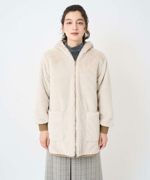 Maison de CINQ / メゾン ドゥ サンク その他アウター | ボアライナー付き4wayコート | 詳細8