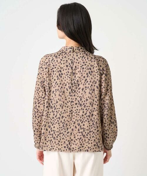 Maison de CINQ / メゾン ドゥ サンク シャツ・ブラウス | [日本製/セットアップ対応]レオパードロールネックブラウス | 詳細11