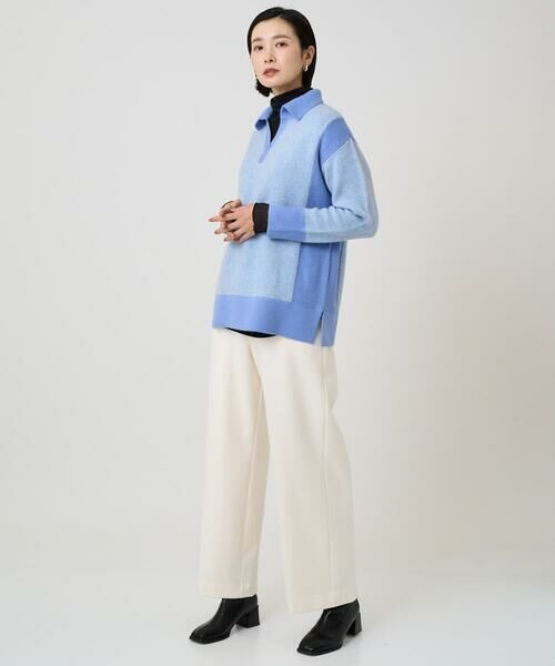 Maison de CINQ / メゾン ドゥ サンク ニット・セーター | メランジブークレ襟付きニット | 詳細16