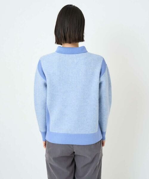 Maison de CINQ / メゾン ドゥ サンク ニット・セーター | メランジブークレ襟付きニット | 詳細5