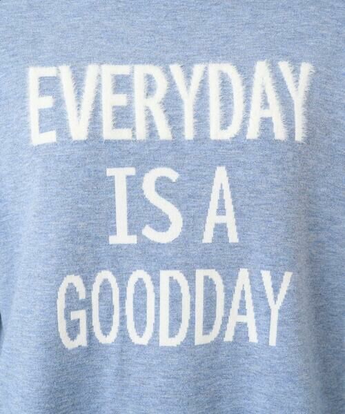 Maison de CINQ / メゾン ドゥ サンク ニット・セーター | ドロストハイネックロゴニット | 詳細8