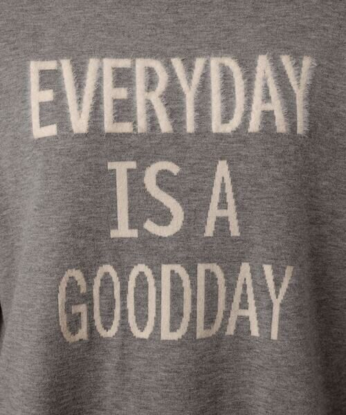 Maison de CINQ / メゾン ドゥ サンク ニット・セーター | ドロストハイネックロゴニット | 詳細9