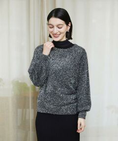 Maison de CINQ / メゾン ドゥ サンク ニット・セーター | メタリックシャギークルーネックニット