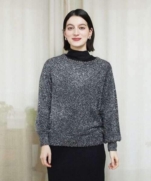 Maison de CINQ / メゾン ドゥ サンク ニット・セーター | メタリックシャギークルーネックニット | 詳細1