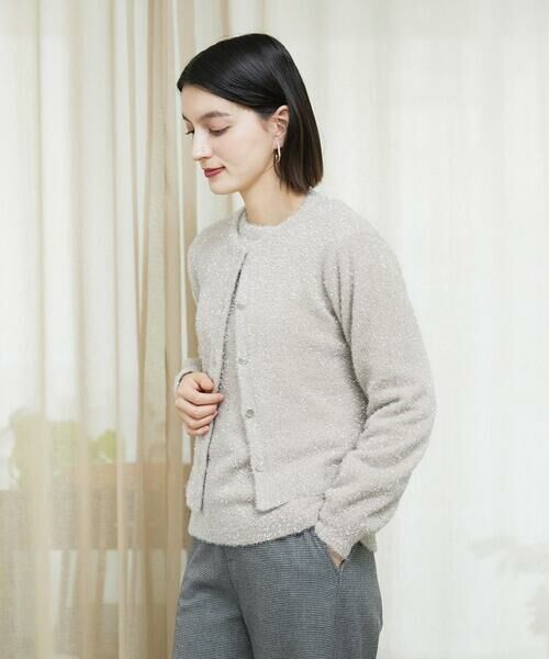 Maison de CINQ / メゾン ドゥ サンク ニット・セーター | メタリックシャギークルーネックニット | 詳細11