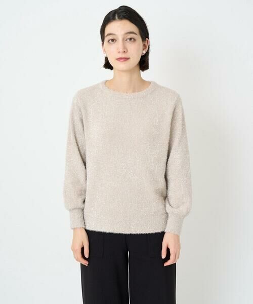 Maison de CINQ / メゾン ドゥ サンク ニット・セーター | メタリックシャギークルーネックニット | 詳細12