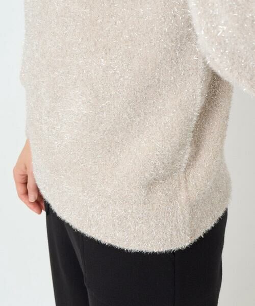 Maison de CINQ / メゾン ドゥ サンク ニット・セーター | メタリックシャギークルーネックニット | 詳細17