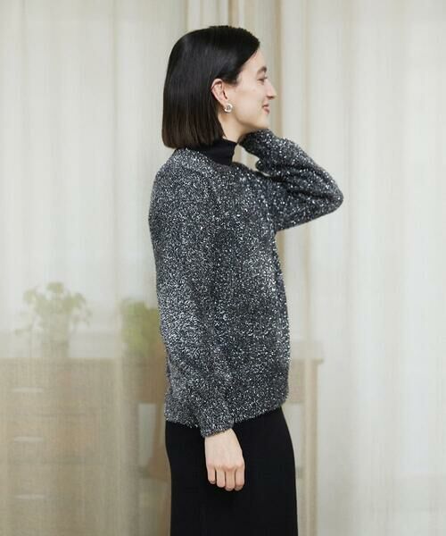 Maison de CINQ / メゾン ドゥ サンク ニット・セーター | メタリックシャギークルーネックニット | 詳細2