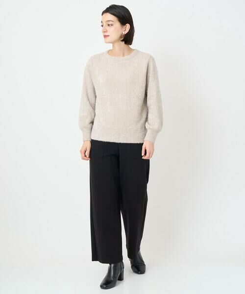 Maison de CINQ / メゾン ドゥ サンク ニット・セーター | メタリックシャギークルーネックニット | 詳細24