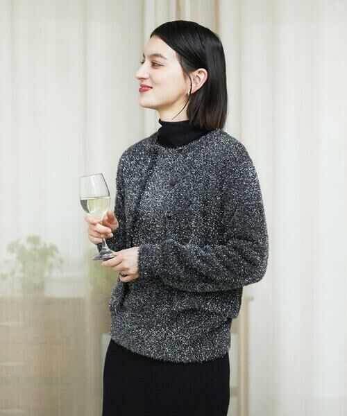 Maison de CINQ / メゾン ドゥ サンク ニット・セーター | メタリックシャギークルーネックニット | 詳細5