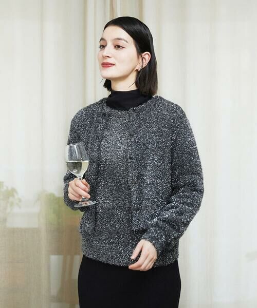 Maison de CINQ / メゾン ドゥ サンク ニット・セーター | メタリックシャギークルーネックニット | 詳細7